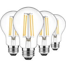 A19 Vintage Edison Bulbs Dimmable 60W Equivalent High Brightness