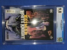 Batman White Knight #1 CGC 9.8 White Pages (2017) Sean Murphy Top Pop