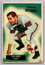 1955 BOWMAN #37 LOU GROZA CLEVELAND BROWNS