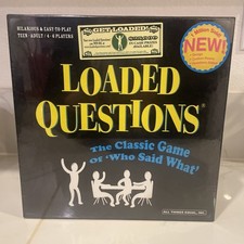 LOADED QUESTIONS Party Game 4-6 Players New Sealed 2009