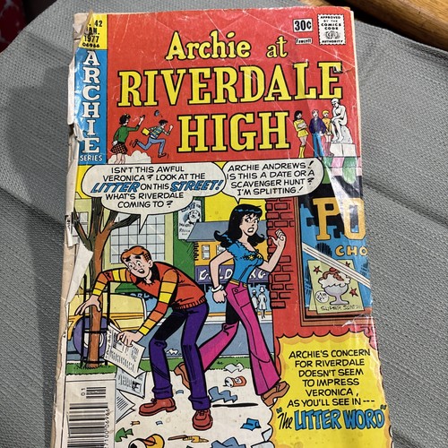 Archie at Riverdale High #42 (1977) by Archie Comics in READABLE Condition