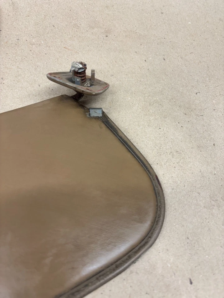 1980-1986 F150 F250 F350 BRONCO BONITO MARRÓN PARASOLES PARASOLES CABINA TECHO INTERIOR Foto 4 de 4