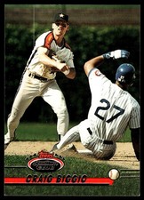 Craig Biggio 1993 Stadium Club #183 Astros MLB READ FREE SHIPPING AutographDen