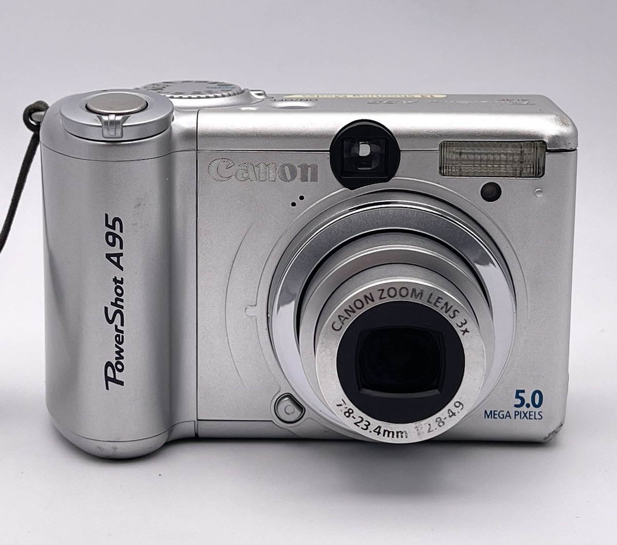 Canon PowerShot A95 5.0MP Digital Camera - Silver (Kit w/ Not