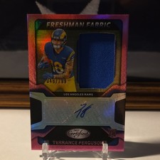Panini 2025 Certified Mirror Signatures Pink Auto /299 Terrance Ferguson Rams #…