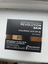 Revolution Beauty London Skincare SPF 30 Moisturiser Cream, Normal to Dry Skin,