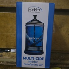 ForPro Multi-Cide Midsize Disinfecting Jar - Disinfectant Glass 21 Oz A 