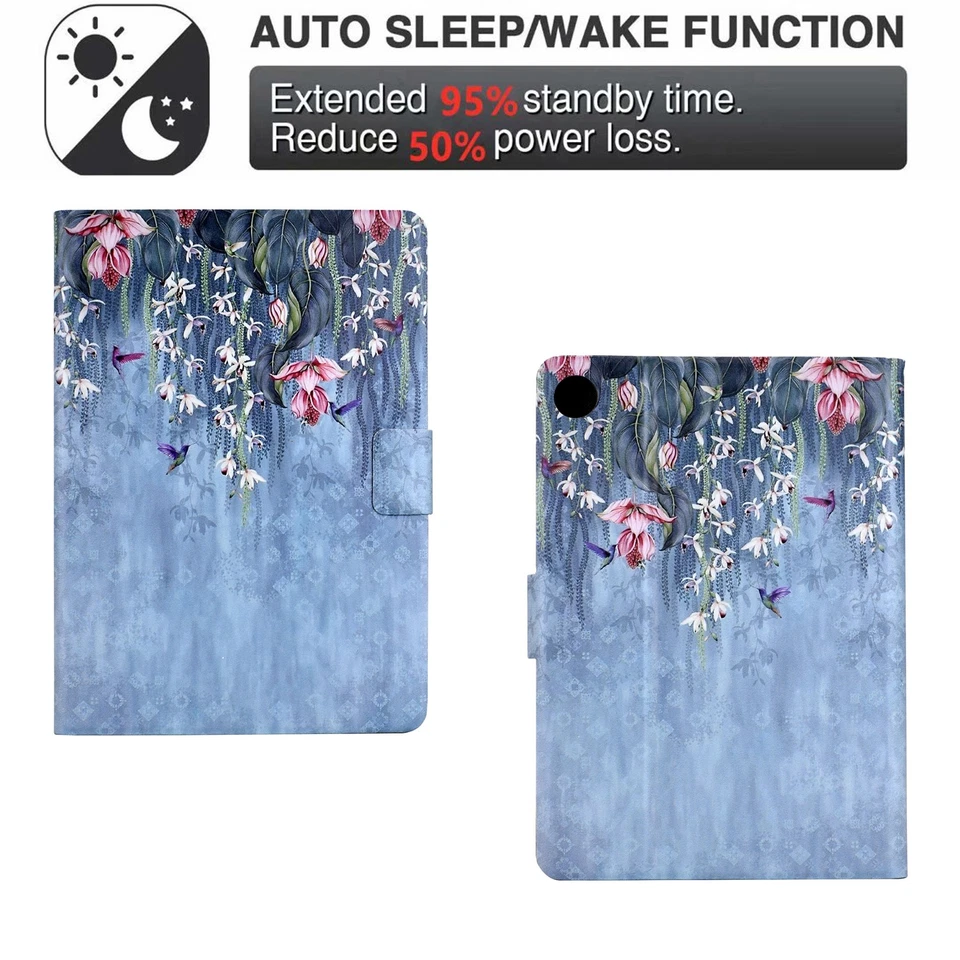 For Lenovo Tab M10 3rd Gen P11 2nd M11 M9 Tablet Cover Smart Leather Stand Case - Image 2 of 4