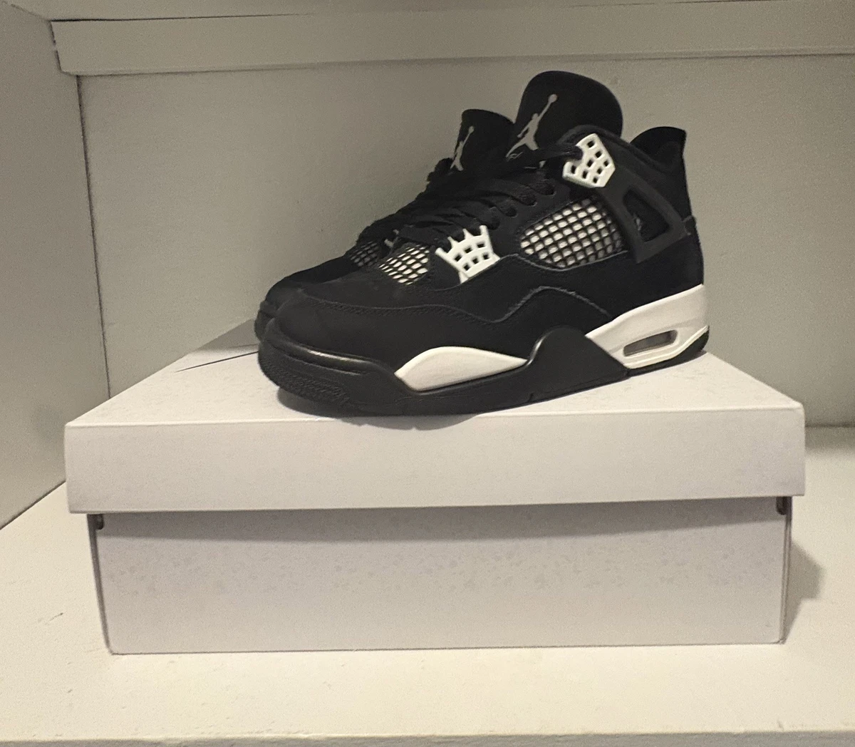 Las mejores ofertas en Jordan 4 Retro White Thunder | eBay