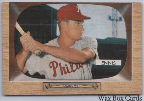 Del Ennis #17 1955 Bowman card