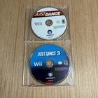 Just Dance 1 + 3 Lot (Nintendo Wii, 2009) Discs Only *TESTED*