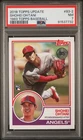 2018 TOPPS UPDATE 1983 TOPPS BB #83-2 SHOHEI OHTANI ROOKIE RC PSA 7