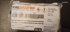 X6 PER PACK OF BCB DRAGON GEL FUEL GREEN AND CLEAN ECO FRIENDLY FIRE BLOCKS