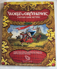 World of Greyhawk Fantasy Game Setting Box Set - TSR Complete EUC, Gary Gygax