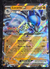 Lucario ex Prismatic Evolutions Stamp Holo Double 051/131 NM