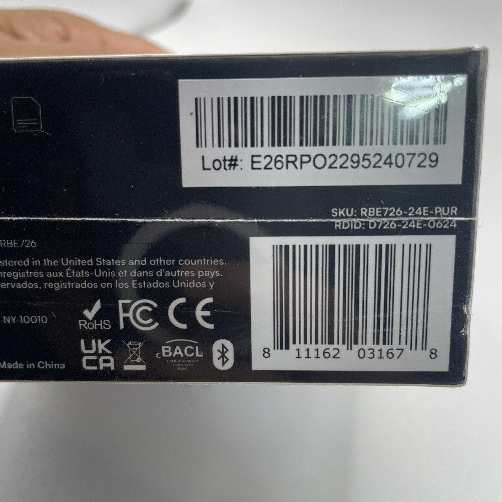 New Raycon The Everyday Earbuds - PURPLE - SEALED