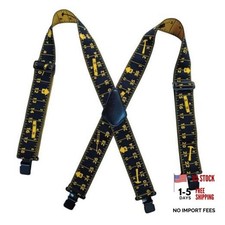 Suspenders for Men Mens Suspenders - 2 Inch Work Suspenders for 02-black Tape