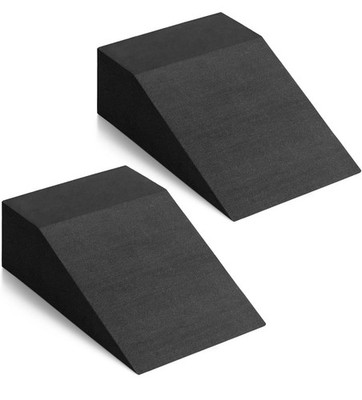 2 Pack Yoga Foam Wedges Sland Board Calf Stretching Heel Wedge for Squats
