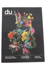 du Die Kunstzeitschrift 09/1982 Francis Bacon Fantasy Furniture Kultur