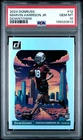2024 PANINI DONRUSS DOWNTOWN! #12 MARVIN HARRISON JR. ROOKIE RC PSA 10