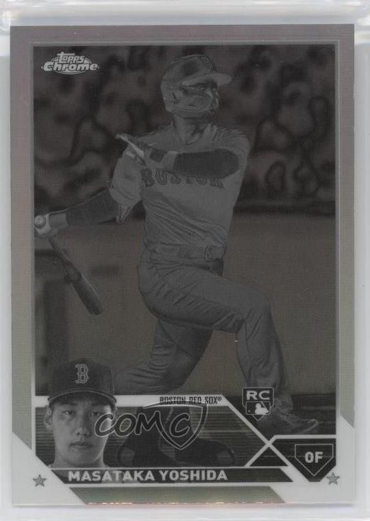 2023 Topps Chrome Negative Refractor Masataka Yoshida #167 19c5