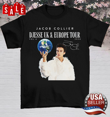 World Tour Jacob Collier Djesse Vol 4 Adult T-Shirt All Size S-5XL QX77