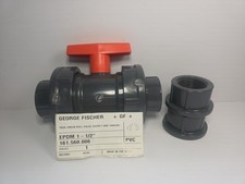 George Fischer EPDM 1-1/2" True Union Ball Valve Socket And Thread
