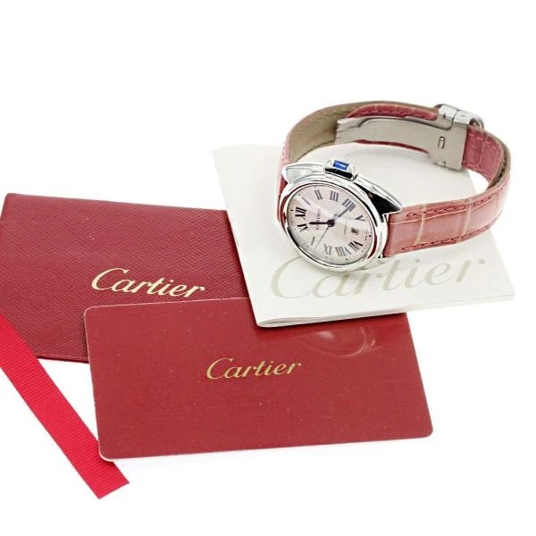Cartier — Cartier Clé de Cartier WSCL0016 31mm SS Silver Dial Automatic Watch #C5883