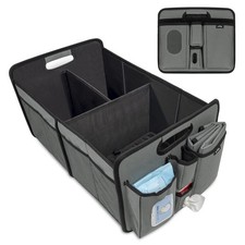 Baby Diaper Caddy Organizer with Changing Mat - Portable Car Caddy for Newbor...