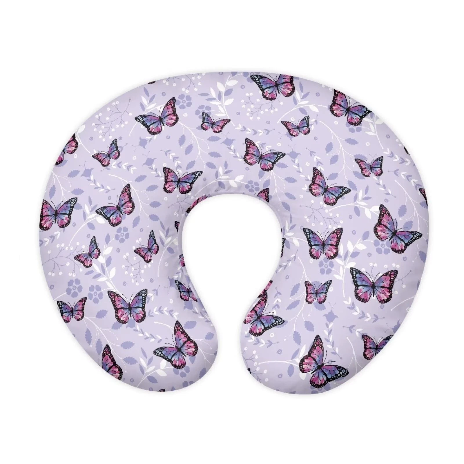 Neutral Breastfeeding Pillow Cover Butterfly Print Nursing Pillow Cover for N...
Opens in a new wind