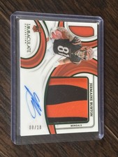 2024 Panini Immaculate Jermaine Burton Rpa /18