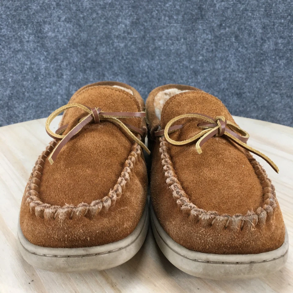 Zapatillas Rockport Para Hombre 8 M Trapper Mocasines Planos 25427 Marrón Vaca Gamuza Sin Cordones Foto 4 de 4