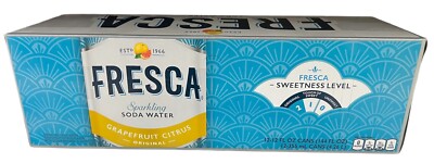 Fresca Grapefruit Citrus Original Sparkling Soda 12 pack