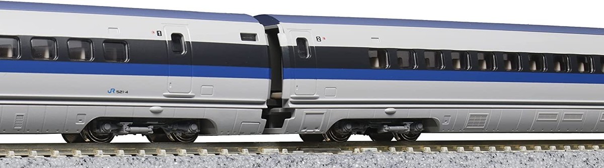 Kato N Gauge 500 Series Shinkansen Nozomi 8-Car Add-On Set