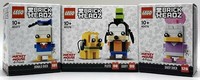 Lego Disney Brick Headz: Donald Duck 40377 Goofy & Pluto 40378 Daisy Duck 40476