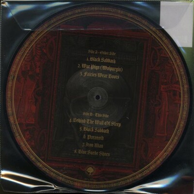 Black Sabbath (1970)　VINYL アナログ　レコード Black Sabbath Lp 1970 -2016 Colored Vinyl. Green Label Rare