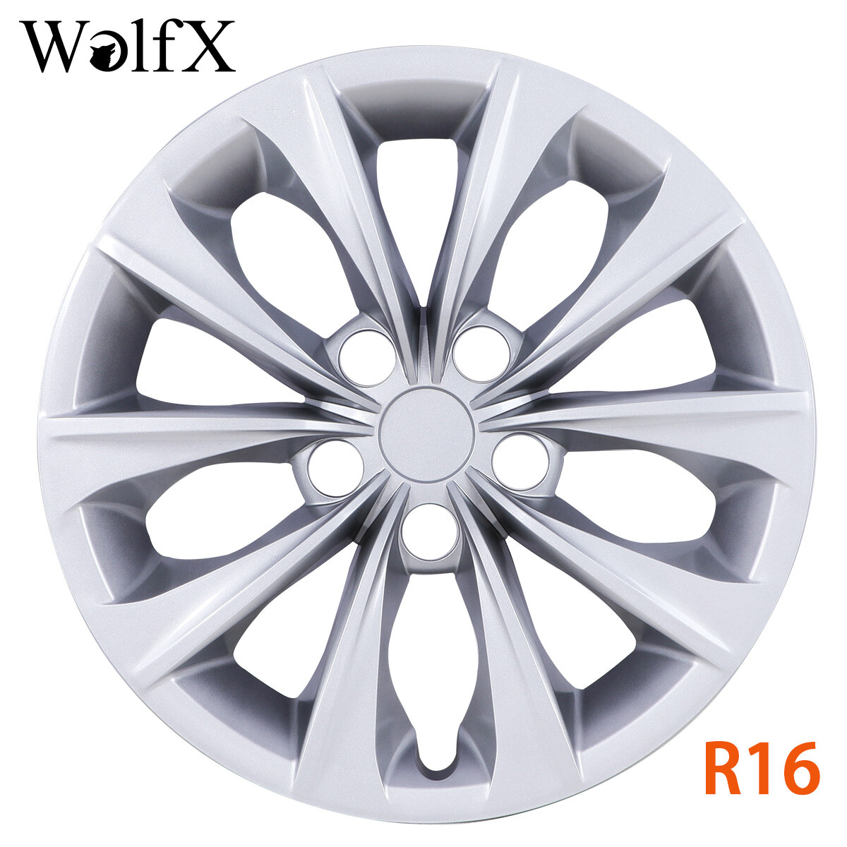 1PCS Snap-On Hubcap for 2015-2017 Toyota Camry 16-Inch Wheel Cover Replacement