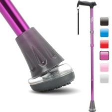 All Terrain Walking Cane for Men  Women, Lightweight, Foldable, Adjustable, ...