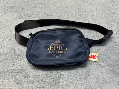 NEW Epic Universe Bum Bag Fanny Pack Universal Studios Blue Employee Preview