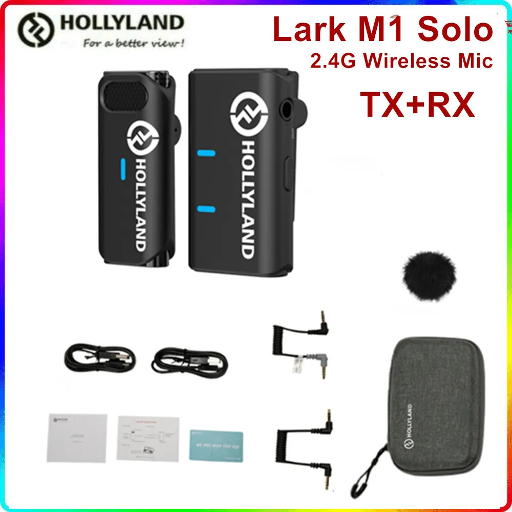 Official] Hollyland Lark M1 - Wireless Microphone System with High-Quality  Audio - Hollyland