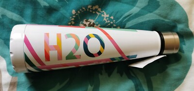H2O Triangle Paperchase Metall Umweltfreundliche Trinkflasche 0,5L