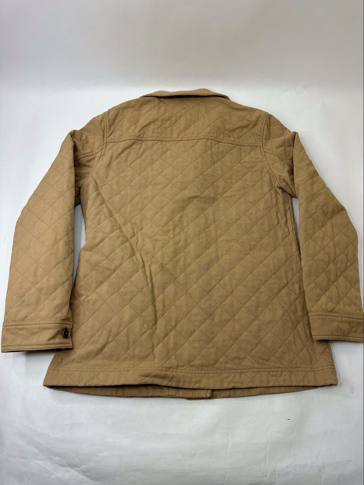 Pendleton Brown Canvas Quilted Jacket Womens Size… - image 10