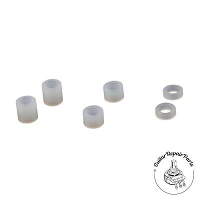Plastic String Guide Stand-Off Set For Fender Guitars: 1/16'', 1/8'', and 3/16''