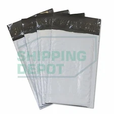 1-3,000 #000 4x8 Poly Bubble Mailers Self Seal Padded Envelopes 4x8" Secure Seal
