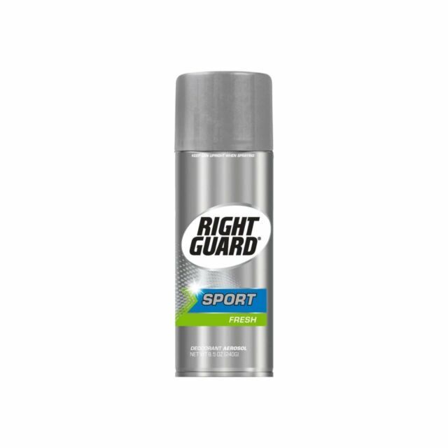 Right Guard Sport Fresh Aerosol Deodorant Spray Silver, 8.5oz