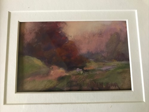 Anne Von Ehr - Crossing The Field - Drawing - Modern - Pastel - Art - Original - 第 4/10 張圖片