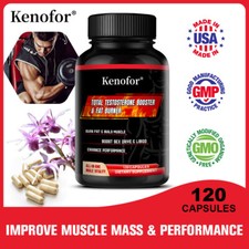 Total Testo Booster & Fat Burner - Resist…