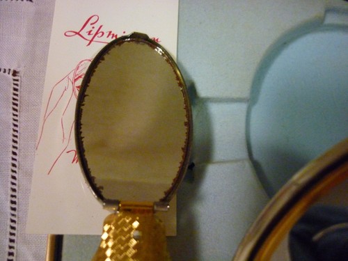 Vintage 'Kigu' Art Deco Style Cased Powder Compact Set - Picture 10 of 11
