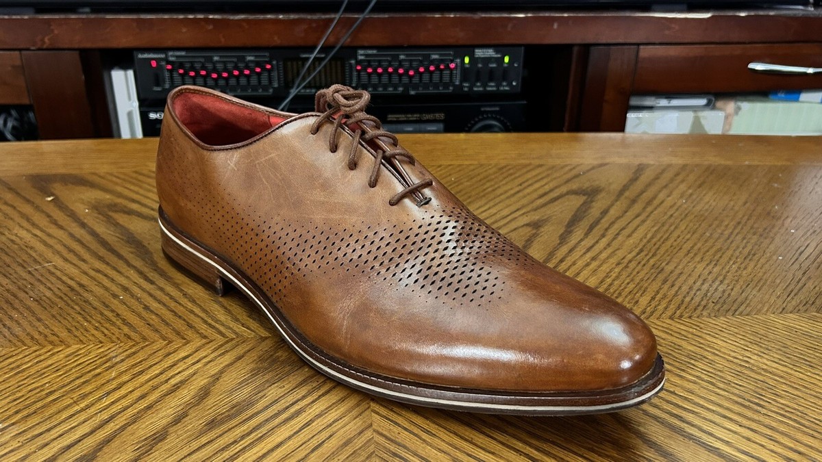 Cole Haan Washington Grand Laser Wingtip Oxford Brown  display picture 2