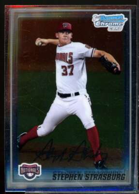 2010 Bowman Chrome Stephen Strasburg Prospects #BCP1